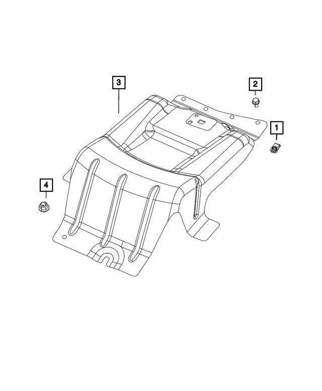 6503195 - Wheels: U Nut for Mopar Image