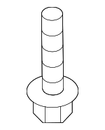 N91166401 - Body: Sunroof Frame Bolt for Volkswagen: Atlas, Atlas Cross Sport, e-Golf, Golf, Golf Alltrack, Golf R, Golf SportWagen, GTI, Jetta, Passat, Taos, Tiguan, Tiguan Limited, Touareg Image
