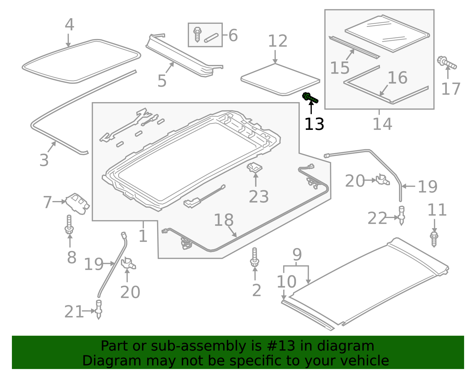 7p0898955 - Volkswagen Front Glass Bolt 2011-2025 Volkswagen ...