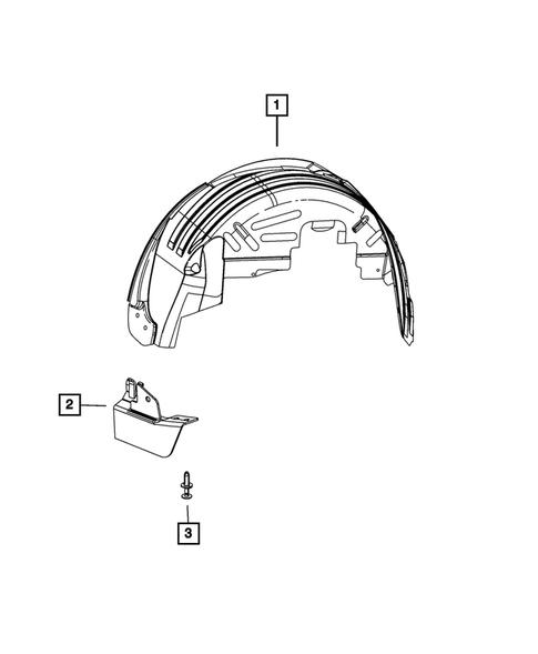 Aperture Panel and Pillar Supports for 2013 Dodge Journey #2