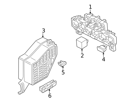 Fuse & Relay for 2005 Audi S4 #0