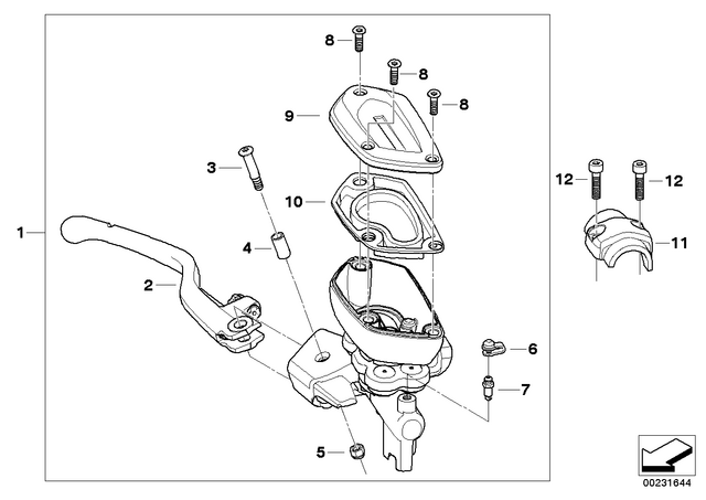 32727719417 - : Pipe Clamp                for BMW-Motorrad Image