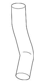 1K0121051M - Cooling System: Lower Hose for Audi: A3 Quattro, TT Quattro Image