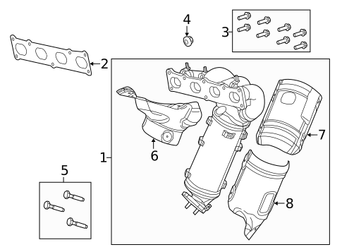 Exhaust Manifold for 2015 Ram ProMaster City #0
