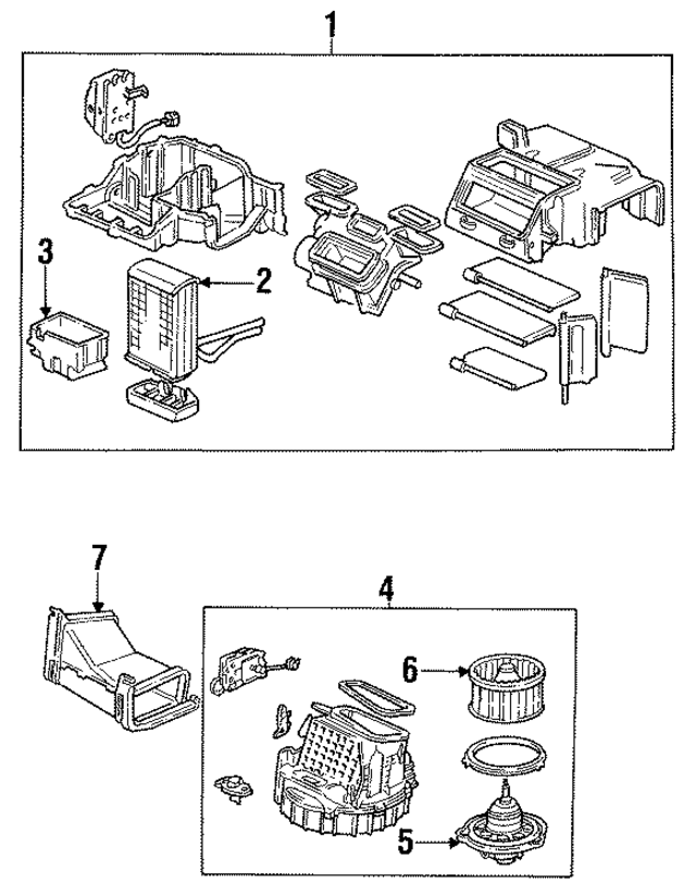 79310SD4013 - HVAC: Blower Motor for Acura Image