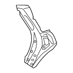 8V5809745 - Body: Lock Pillar for Audi Image