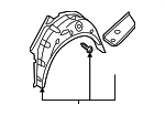 8V5809409TA - Body: Outer Wheelhouse for Audi Image
