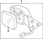 8971597833 - Body: Mirror Assembly for Acura: SLX Image