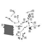 68402072AE - Cooling: Coolant Hose for Mopar Image