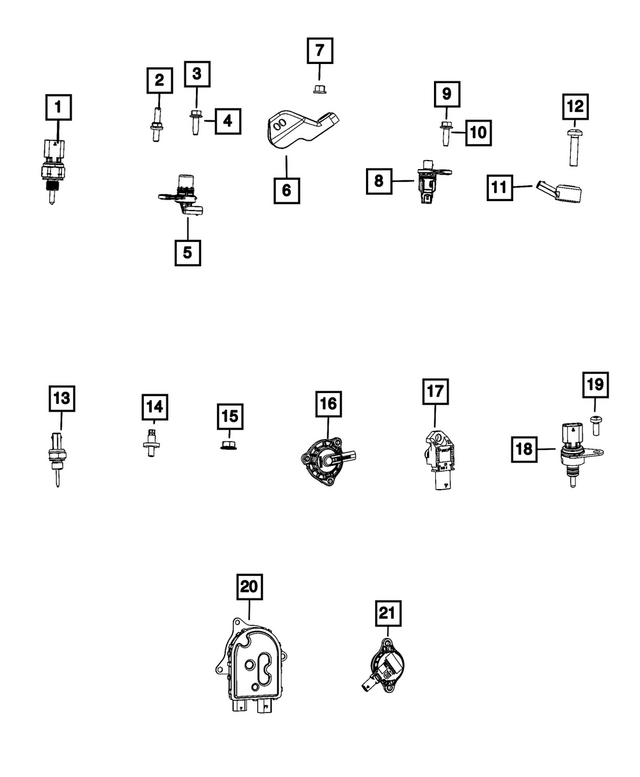 6104157AA - Electrical: Screw for Mopar Image