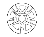 4261160651 - Suspension: Wheel for Toyota: Land Cruiser Image