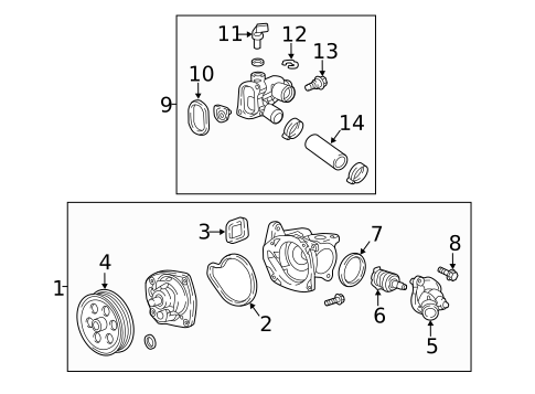 Brackets, Flanges & Hangers for 2018 Buick LaCrosse #0
