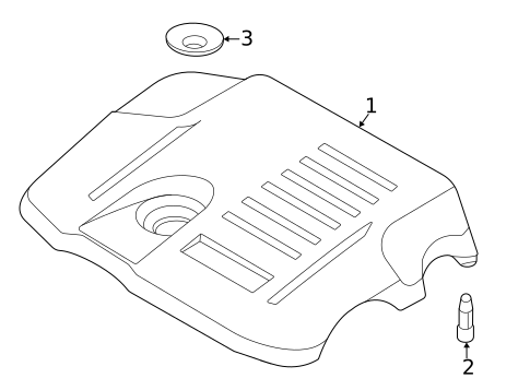 Engine Appearance Cover for 2023 Land Rover Discovery #3