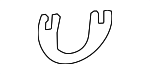 2323571100 - Suspension: Ft Lower Control Arm Shim for Mercedes-Benz Image