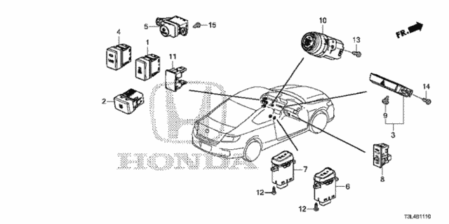 Switch for 2016 Honda Accord #0