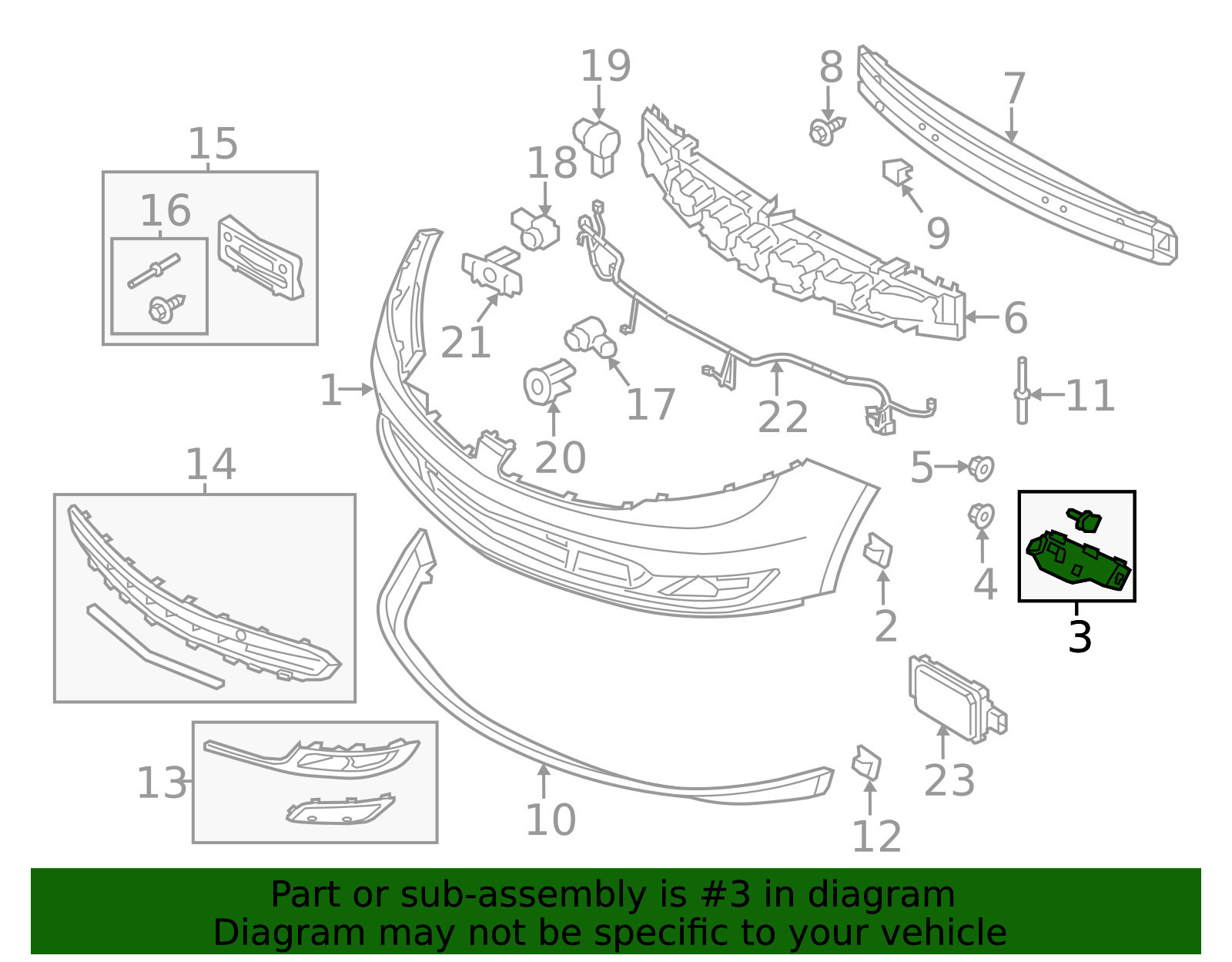 Side Retainer | DA5Z-17C947-B | Walls' Ford Parts