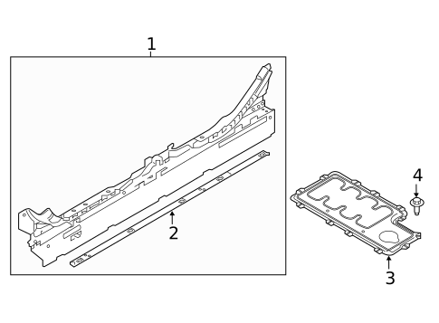Floor for 2020 Jaguar I-Pace #0