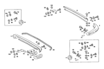 1238800614 - : Retaining Bracket for Mercedes-Benz: 220D, 230, 240D, 280, 280C, 280CE Image