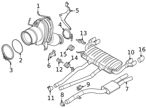 Catalytic Converter for 2025 BMW X3 #0