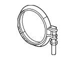 18305A78B15 - Exhaust: Catalytic Converter Clamp for BMW Image