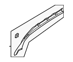 CV6Z54254K06AC - Body: Rear Trim for Ford: Focus Image