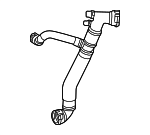 1675016404 - Belts &amp; Cooling: Radiator Coolant Hose for Mercedes-Benz Image