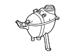 1675009900 - Cooling System: Reservoir for Mercedes-Benz Image