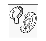 44010CA01B - Brakes: Parking Brake for Nissan: Murano, Pathfinder, Quest Image