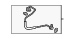 6N145778 - Engine: Oil Inlet Tube for Audi Image