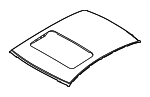671103X021 - : Roof Panel for Hyundai Image