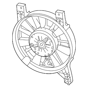 2021-2026 Chevrolet Corvette Fan 85670398 GM | GMPartsDirect.com