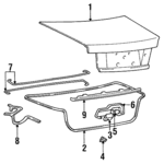 7928024100 - : Torsion Bar for Hyundai: Excel Image