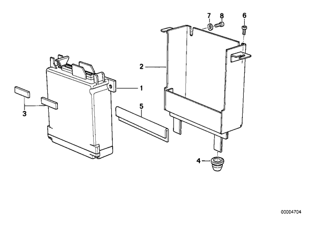 34521459924 - : Control Unit ABS          for BMW-Motorrad Image