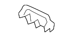 LR103667 - Body: Seat Trim Panel Cap for Land-Rover Image
