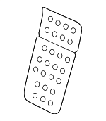 LR110712 - Body: Climate Controlled Seat Cooling Unit for Land-Rover Image