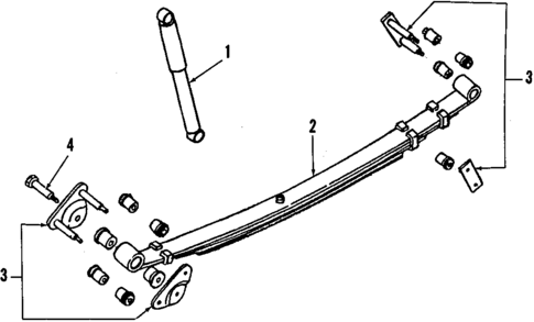 Rear Suspension for 1984 Nissan Maxima #2