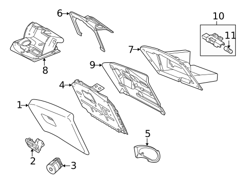Glove Box for 2000 Jaguar S-Type #0