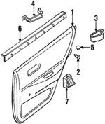 829002E500 - : Door Trim Panel for Nissan: Altima Image