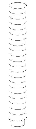 7L0915531 - Electrical: Drain Hose for Audi Image