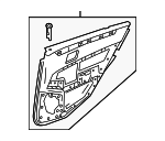 21273046007N80 - Body: Door Trim Panel for Mercedes-Benz Image