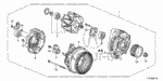 31101RTA003 - Engine: ROTOR ASSY. for Acura Image