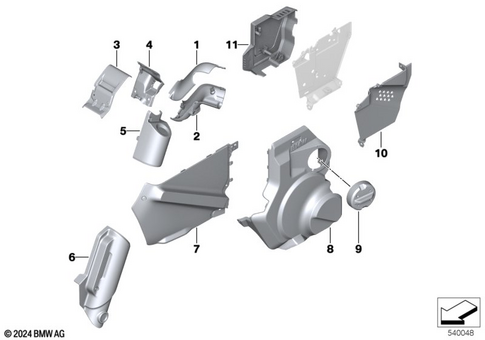 Painted Parts for 2024 BMW-Motorrad CE #1