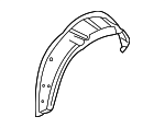 21994368 - Body: Outer Wheelhouse for Chevrolet: Equinox | Pontiac: Torrent Image image