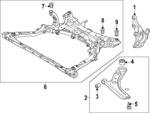 54501GGAA0 - : Suspension Control Arm for Kia: K4 Image