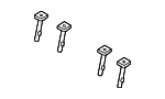 89722A7000WK - Body: Headrest Guide for Kia Image