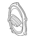 4502560190 - Steering: Coupling Shield for Lexus: LX570 Image