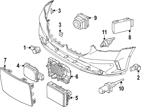 Electrical Components for 2025 BMW 550e xDrive #0