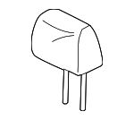 82140TX4A02ZC - Body: Headrest, Outer for Acura Image