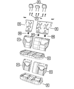 68275102AA - Interior Trim: Rear Seat Back Panel for Mopar Image