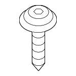 1249205163 - Body: Scuff Plate Screw for Genesis: Electrified G80, Electrified GV70, G70, G80, G90, GV60, GV70, GV80, GV80 Coupe | Hyundai: Accent, Azera, Elantra, Elantra GT, Elantra N, Equus, Genesis, Genesis Coupe, Ioniq, Ioniq 5, Ioniq 6, Kona, Kona Electric, Kona N, Palisade, Santa Cruz, Santa Fe, Santa Fe Sport, Santa Fe XL, Sonata, Tucson, Veloster, Veloster N, Venue, Veracruz, XG300, XG350 Image